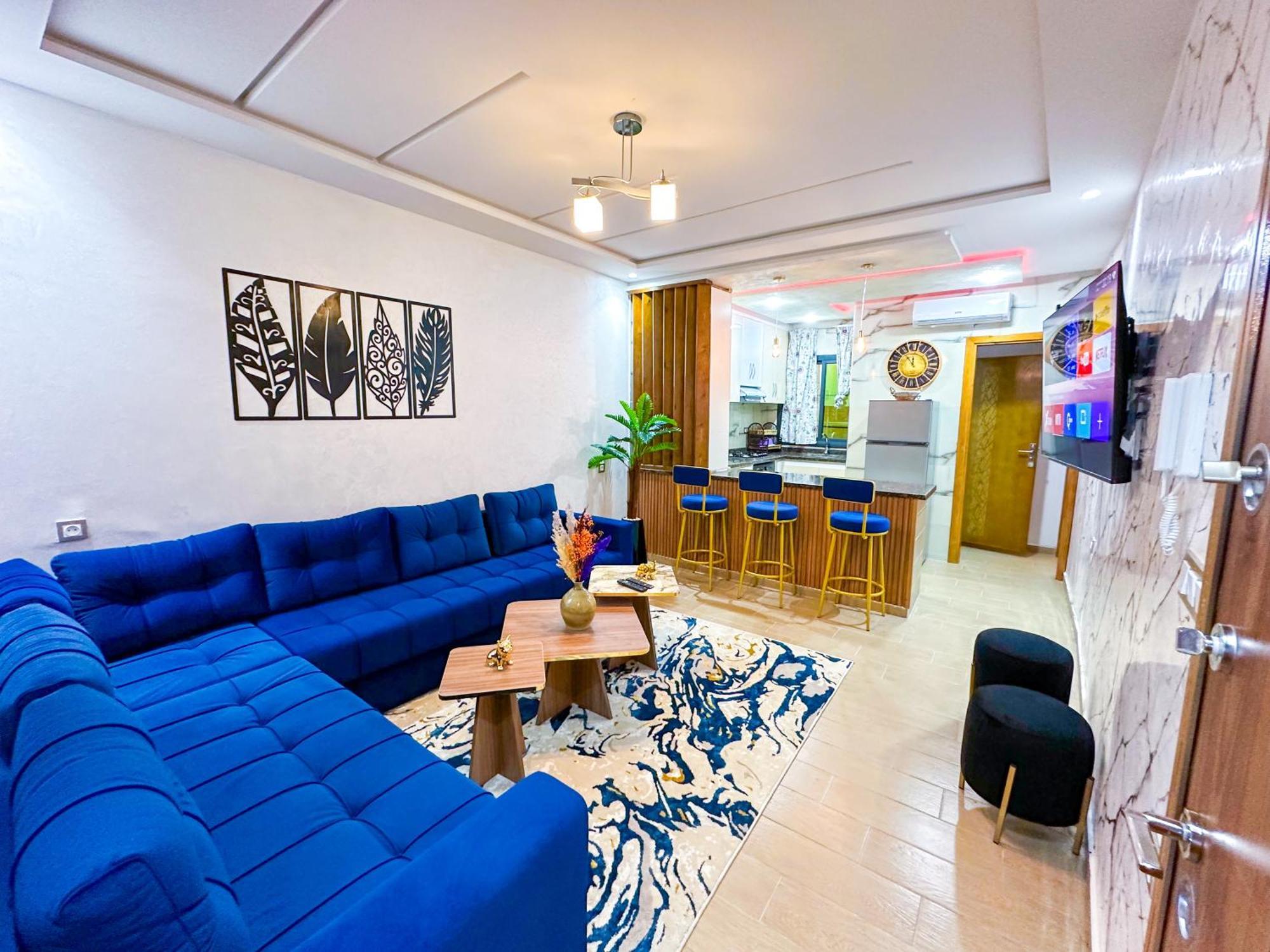 Veluxa - Luxury Holiday Homes - Centric Flat Tanger Exteriör bild