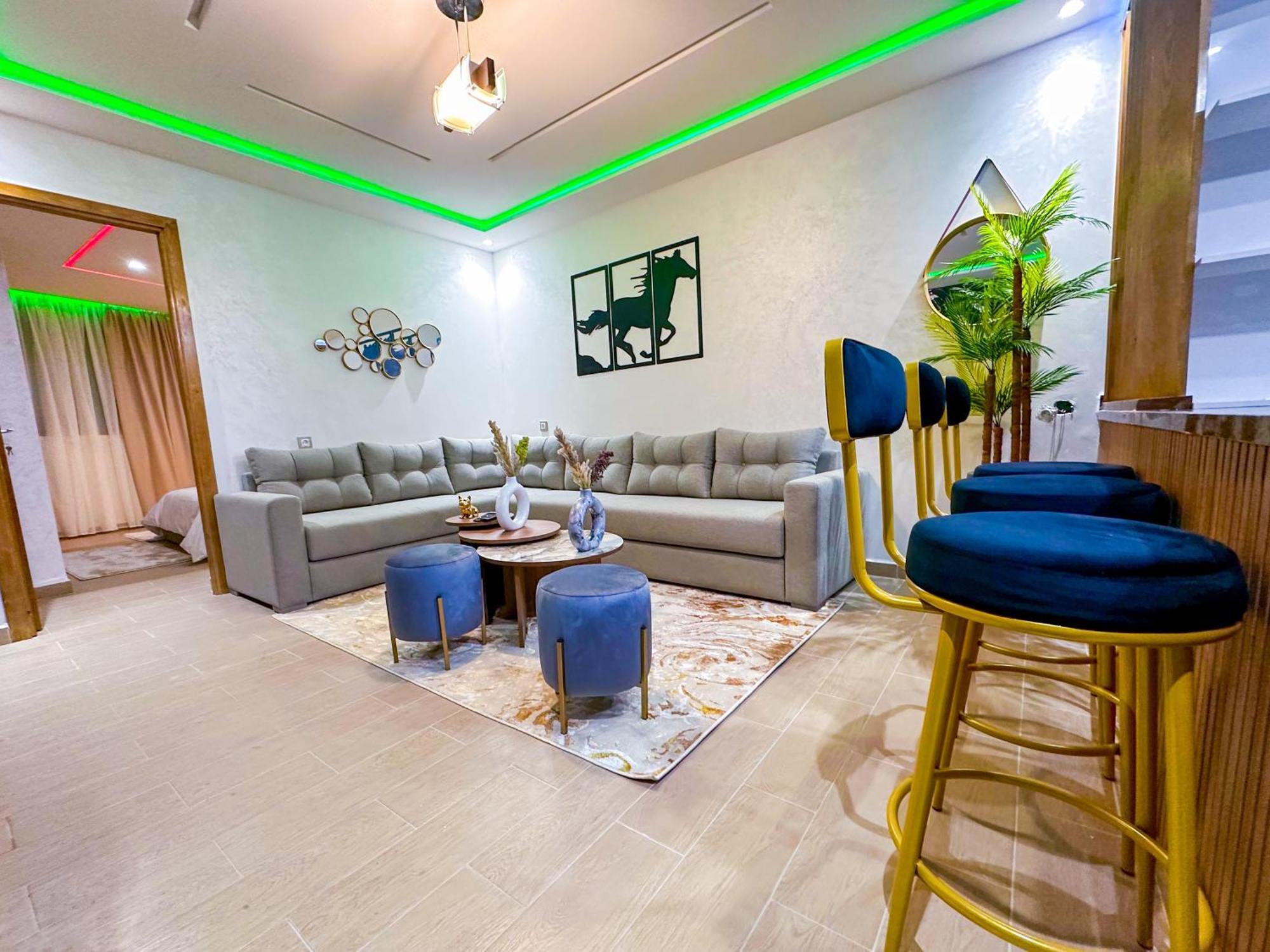Veluxa - Luxury Holiday Homes - Centric Flat Tanger Exteriör bild