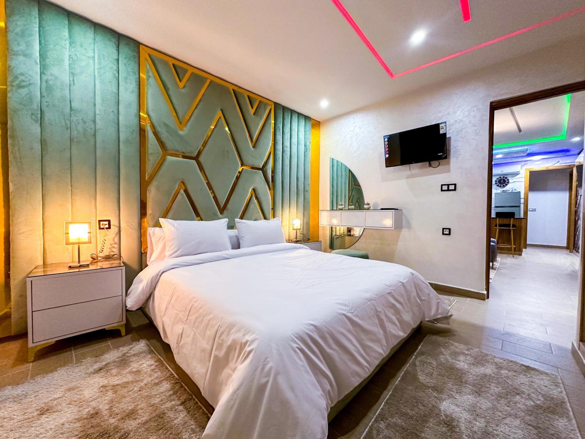 Veluxa - Luxury Holiday Homes - Centric Flat Tanger Exteriör bild