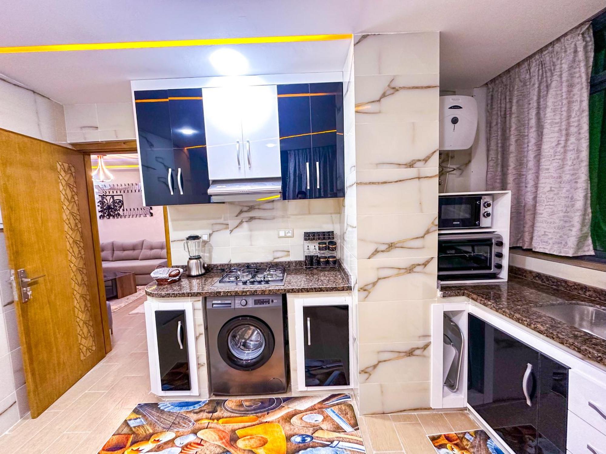 Veluxa - Luxury Holiday Homes - Centric Flat Tanger Rum bild